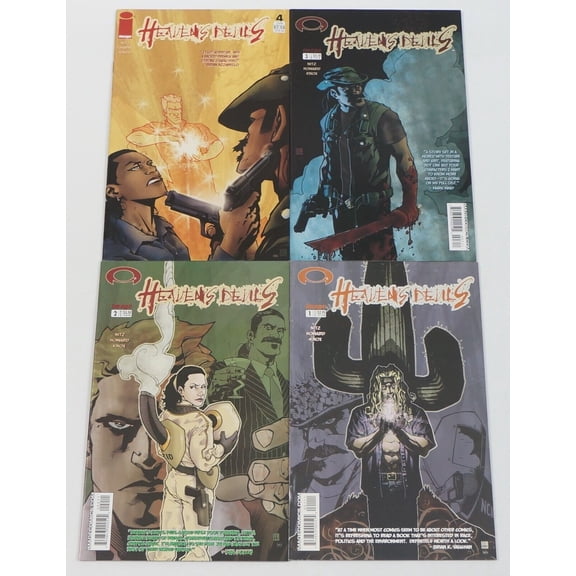 Heaven's Devils #1-4 VF/NM complete series Jai Nitz ; Image