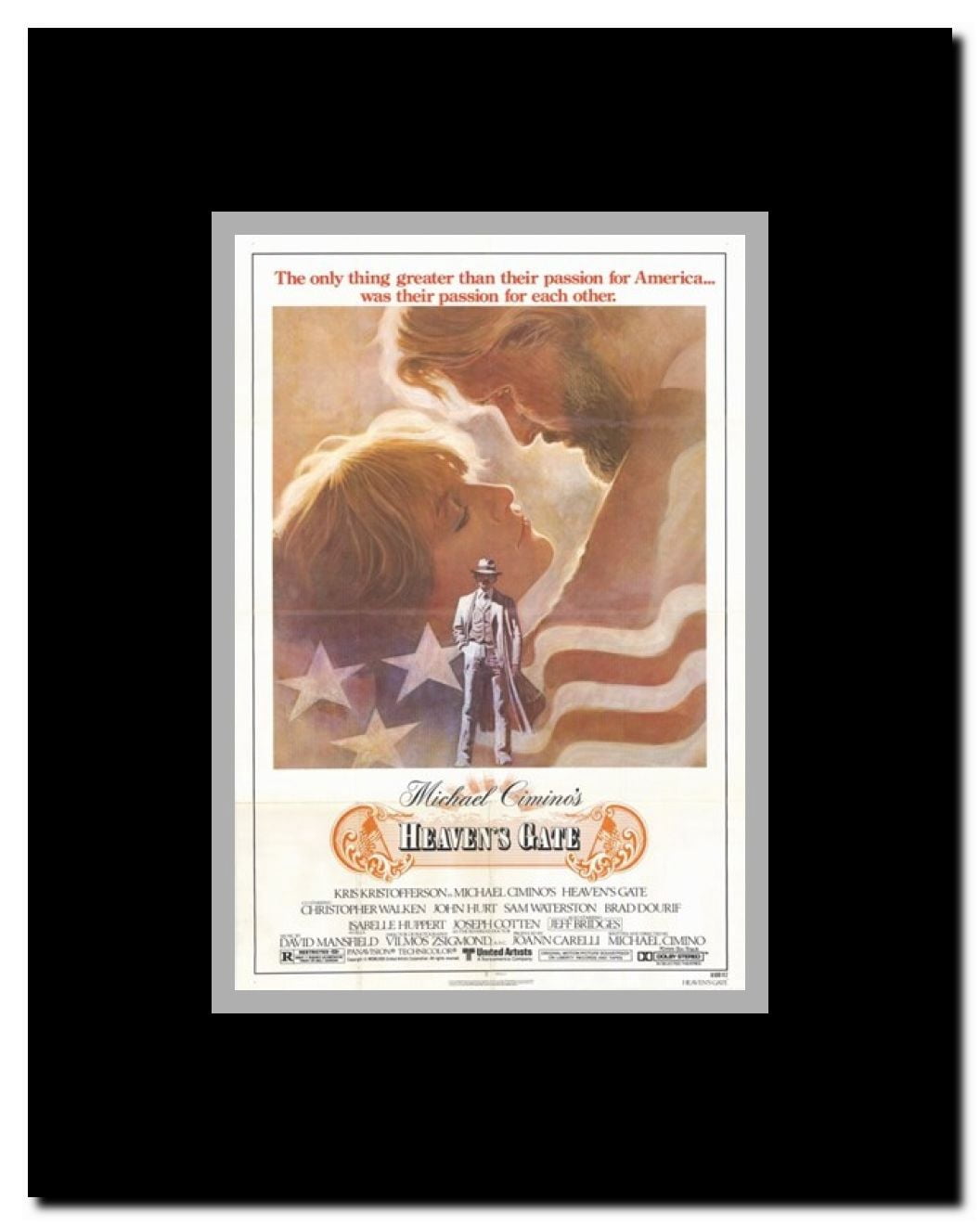 Heaven's Gate Framed Movie Poster