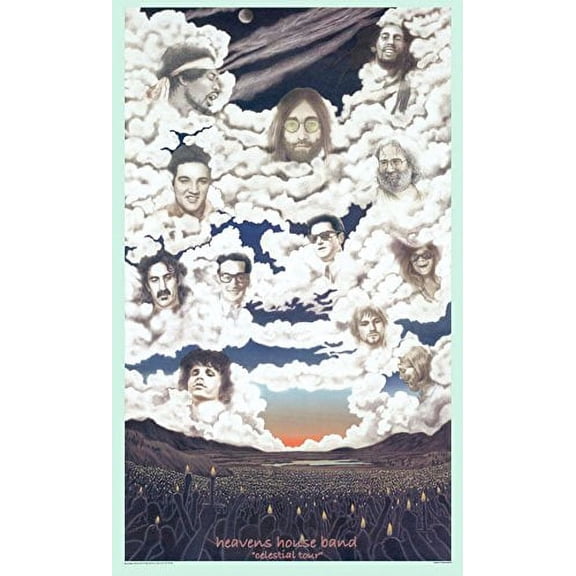 Heaven's House Band Laminated Poster - 24.5" x 36.5"