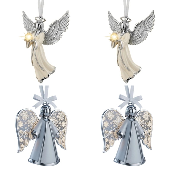 Heavenly Angel – Two Divine Designs To Guard & Glow Christmas Tree Decoration And Hanging For Christmas 2025