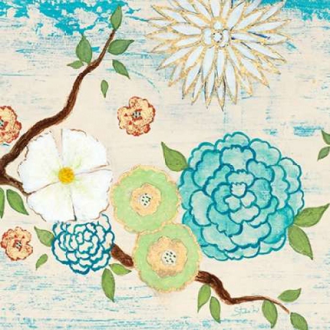 Heavenly Birds 2 Canvas Art - Studio M (24 x 24)