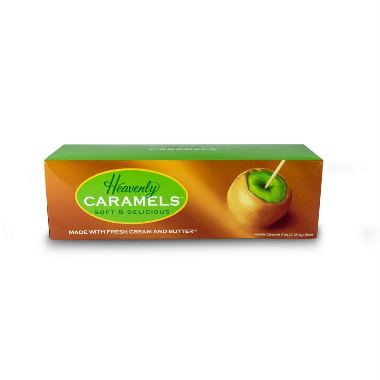 新品未使用　CARAMEL 8 J Morgans Heavenly Chewy Caramel Candy, 5lb Block for Caramel