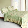 thumbnail image 1 of Heavenly Creatures Cotton 3PC Vermicelli-Quilted Printed Quilt Set Full/Queen, 1 of 4