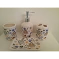 thumbnail image 1 of Heavenly Designs Watson Bathroom Accessories - Blue Ceramic Bathroom Set, 1 of 2