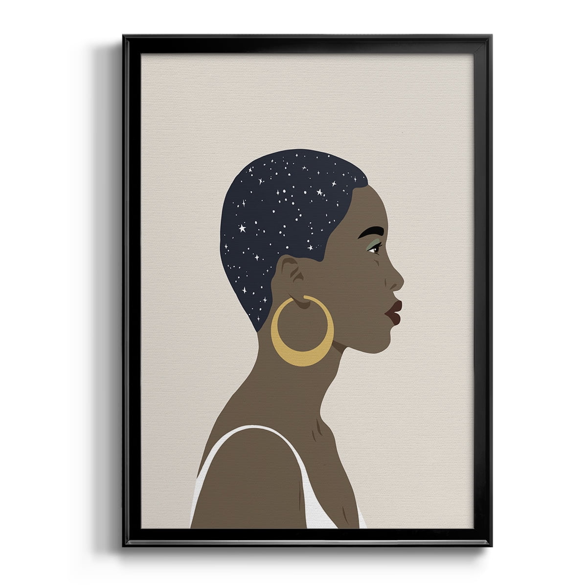 Heavenly Hair IV Premium Framed Print - Ready to Hang