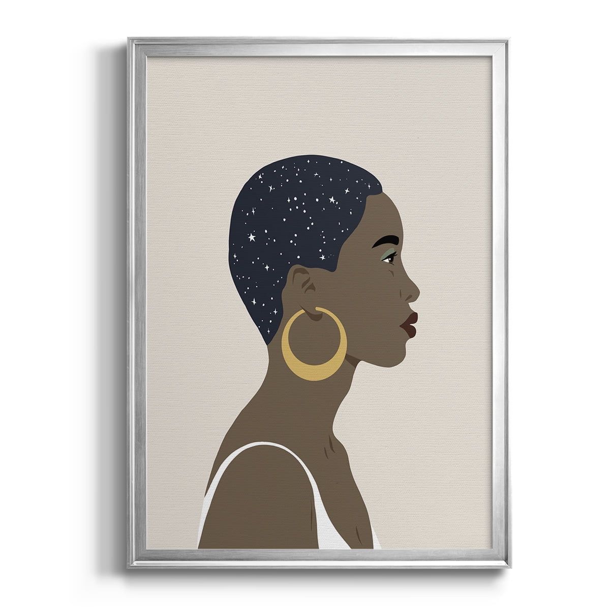 Heavenly Hair IV Premium Framed Print - Ready to Hang