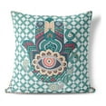 thumbnail image 1 of Heavenly Hand Indoor/Outdoor Pillow with Removable Cover in White 20x20, 1 of 6