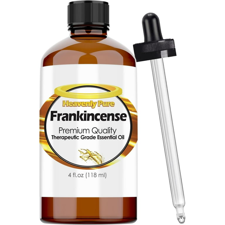 Heavenly-Pure Frankincense Essential Oil 4 Oz Pure Therapeutic