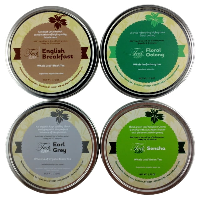 Heavenly Tea Leaves Classic Loose Leaf Tea Sampler, 4 Count