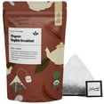 thumbnail image 1 of Heavenly Tea Leaves Organic English Breakfast, Compostable Pyramid Tea Bags (50 Count), 1 of 8