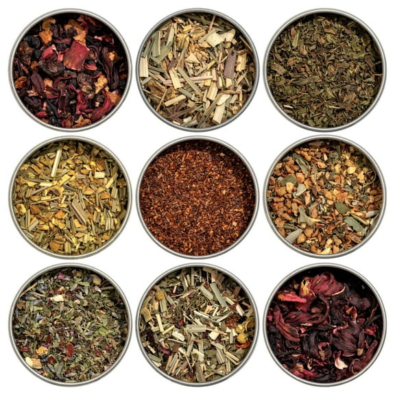 Heavenly Tea Leaves Organic Loose Leaf Herbal Tea Sampler