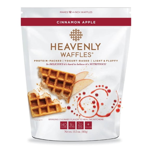 Heavenly Waffles Cinnamon Apple Waffle Mix 13.5 oz