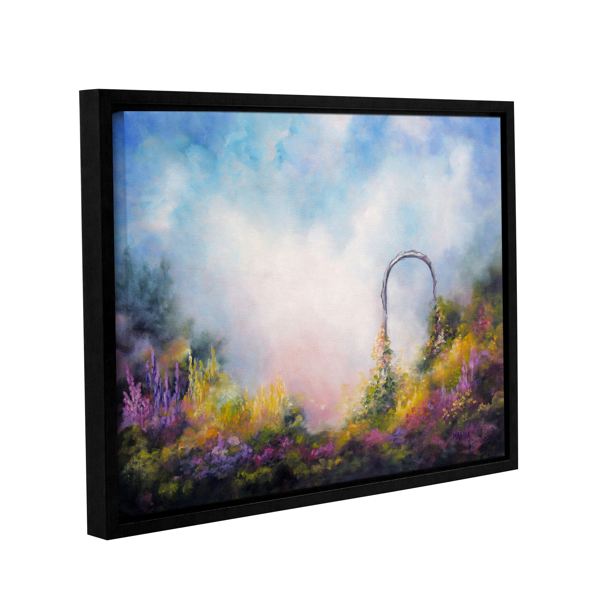 Heavens-Gate Gallery Wrapped Floater-framed Canvas by Marina Petro