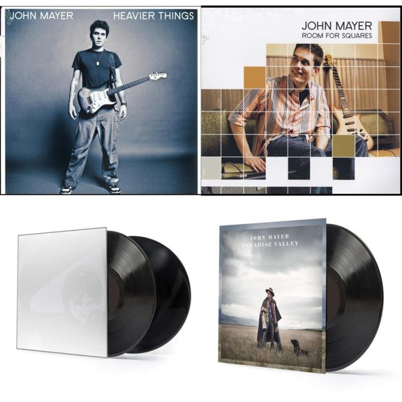 Heavier Things (180G) & Room For Squares & Continuum (2LP/180G/Revised Standard Package) & Paradise Valley (LP/CD/180G)