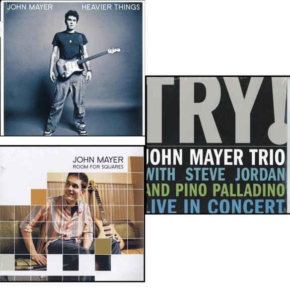 Heavier Things (180G) & Room For Squares & Try: Live In Concert [LP Vinyl Bundle]