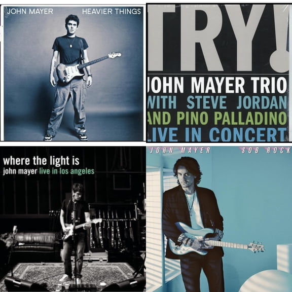 Heavier Things (180G) & Try: Live In Concert & Where The Light Is & Sob Rock (180G) [LP Vinyl Bundle]
