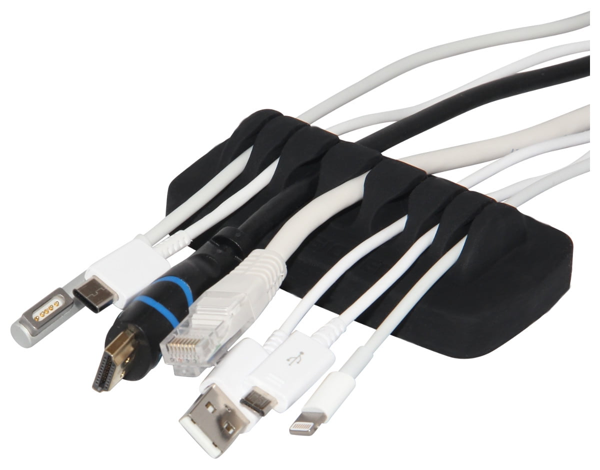 Heaviest Cable Organizer on the Market! Compact Weighted Desktop Cord ...