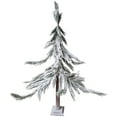 thumbnail image 1 of Northlight Heavily Flocked Pine Sprig Artificial Christmas Tree - 47", 1 of 3