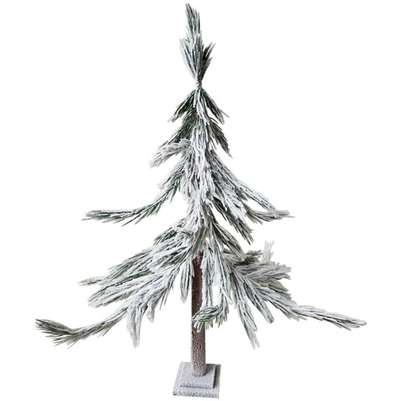 Northlight Heavily Flocked Pine Sprig Artificial Christmas Tree - 47"