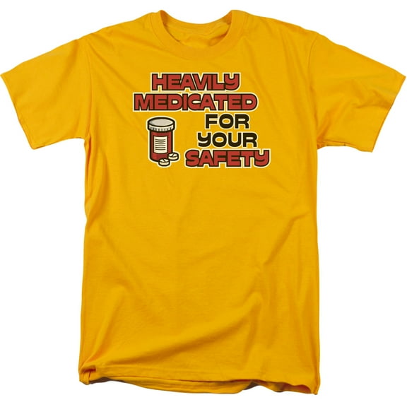 - Heavily Medicated - Short Sleeve Shirt - Medium