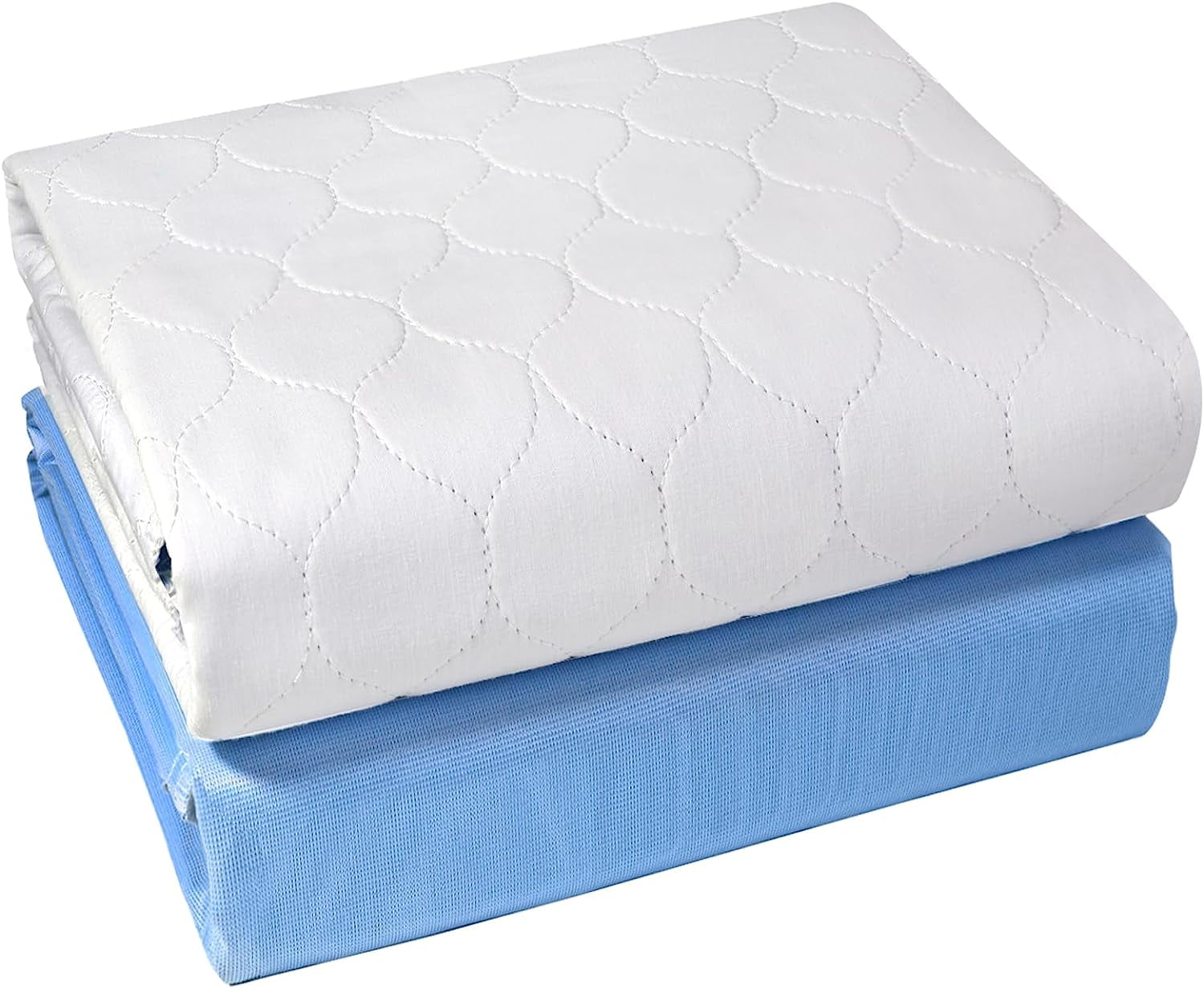 Heavy Absorbency Bed Pads, 34"X36" (4 Pack), Washable and Reusable