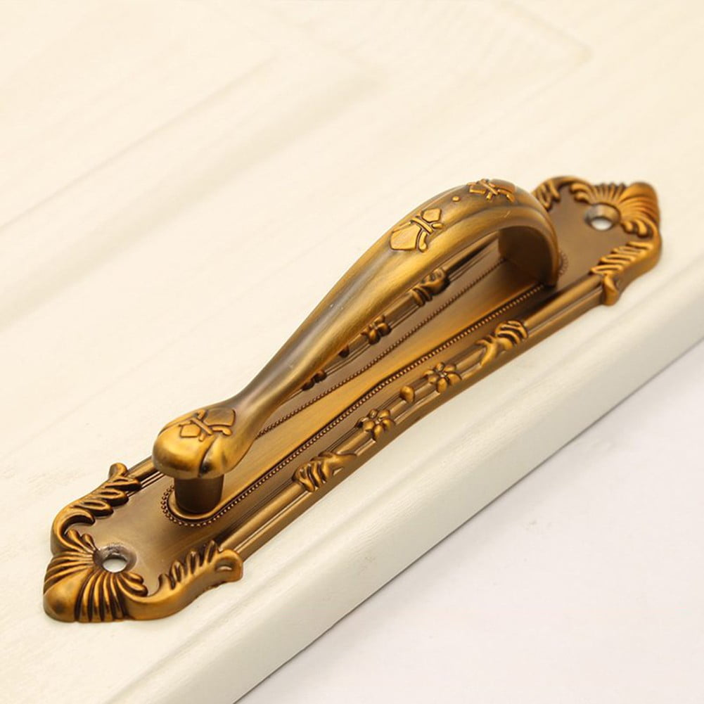 Heavy Barn Door Handle Wooden Door Antique Copper Exposed Large Handle ...