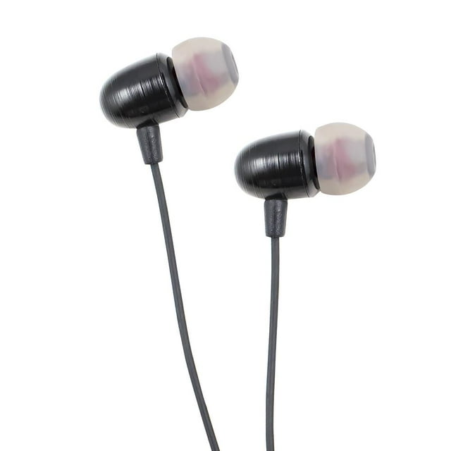 Heavy Bass 3.5mm Stereo Earbuds/ Headset/ Earphones for Lenovo P2, ZUK Z1, K8 Note, K8 Plus, A6000, K6, A Plus, YOGA Tab 3 Plus (Black) - w/ Mic + MND Stylus