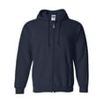 thumbnail image 1 of Heavy Blend Full-Zip Hooded Sweatshirt, 5XL, Navy, 1 of 3