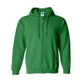 thumbnail image 1 of Heavy Blend Full-Zip Hooded Sweatshirt, S, Irish Green, 1 of 3
