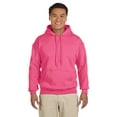 thumbnail image 1 of Gildan - Heavy Blend Hooded Sweatshirt - 18500, 5X, Safety Pink, 1 of 1