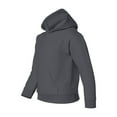 thumbnail image 1 of Heavy Blend Youth Hooded Sweatshirt - 18500B, 1 of 3