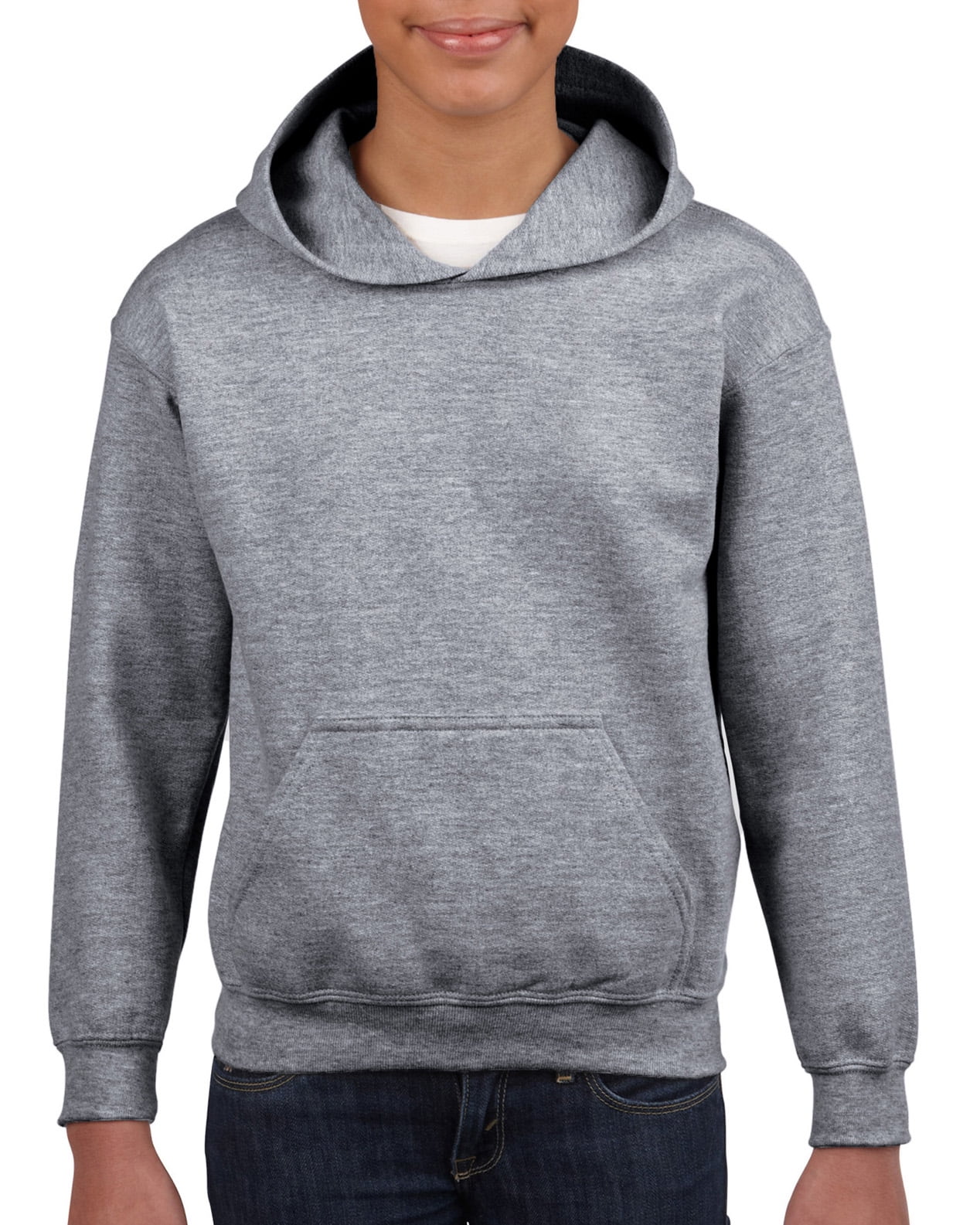 Shedd Shirts Navy Hair Logo Hooded Sweatshirt Youth Medium