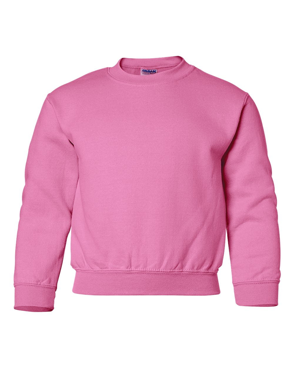 Heavy Blend Youth Sweatshirt L Safety Pink Walmart