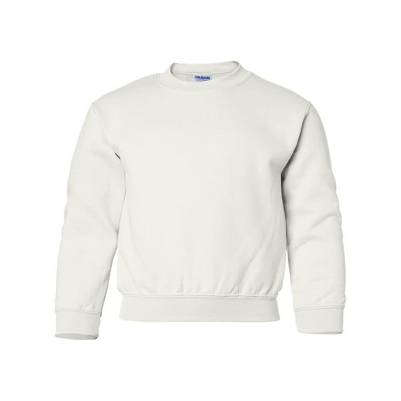 Heavy Blend Youth Sweatshirt, XL, White