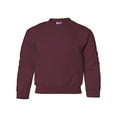 thumbnail image 1 of Heavy Blend Youth Sweatshirt, XS, Maroon, 1 of 3