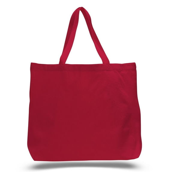 Heavy Canvas Extra Large Tote Bag (6, Red )