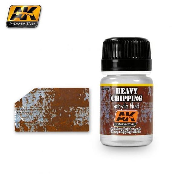 Heavy Chipping Effects New AK089