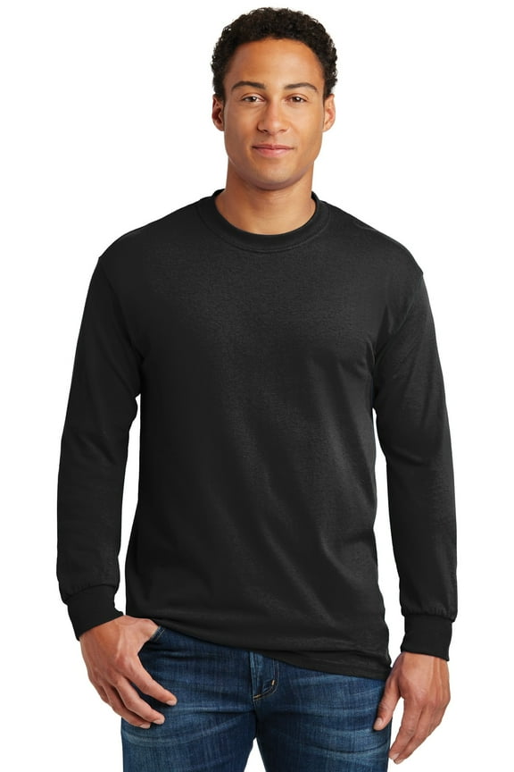 Heavy Cotton 100% Cotton Long Sleeve T-Shirt