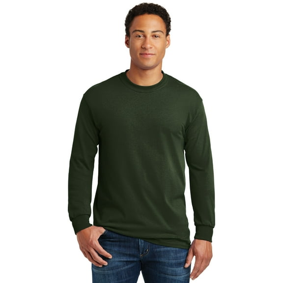 Heavy Cotton 100% Cotton Long Sleeve T-Shirt