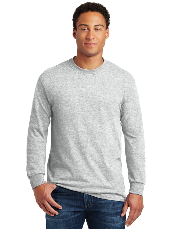 Heavy Cotton 100% Cotton Long Sleeve T-Shirt