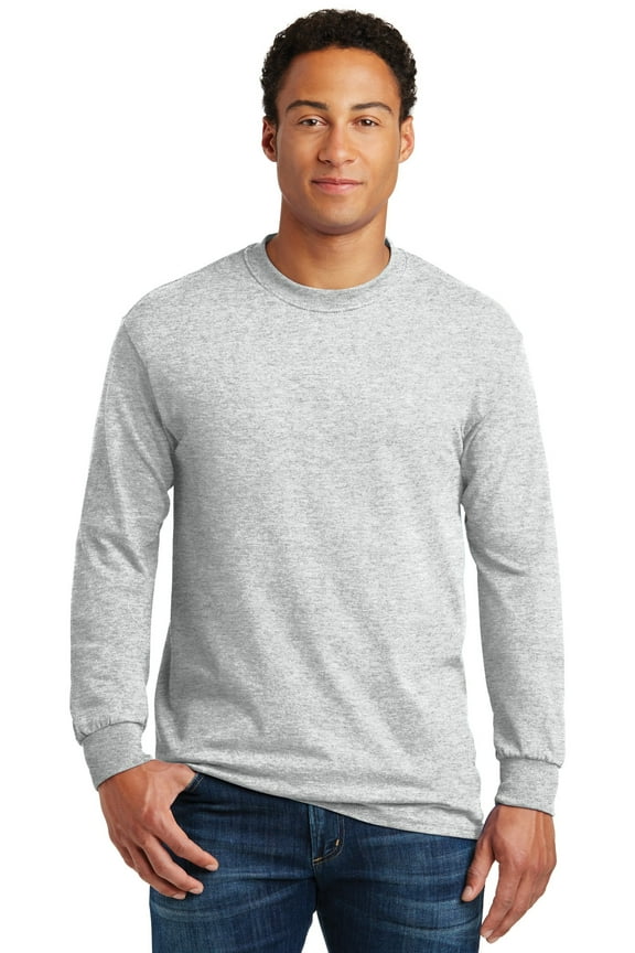 Heavy Cotton 100% Cotton Long Sleeve T-Shirt