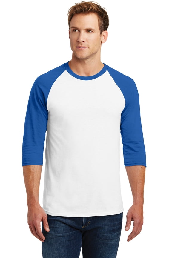 Heavy Cotton #8482 3/4-Sleeve Raglan T-Shirt