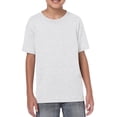 thumbnail image 1 of Heavy Cotton Ash Grey Youth T-Shirt, Large - Case of 12, 1 of 1