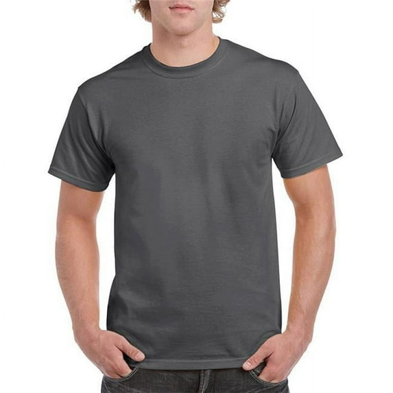 Heavy Cotton Dark Heather Adult T-Shirt, Large - Case of 12