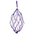 thumbnail image 1 of Showman Heavy 42" Cotton Rope Hay Net (Purple), 1 of 2