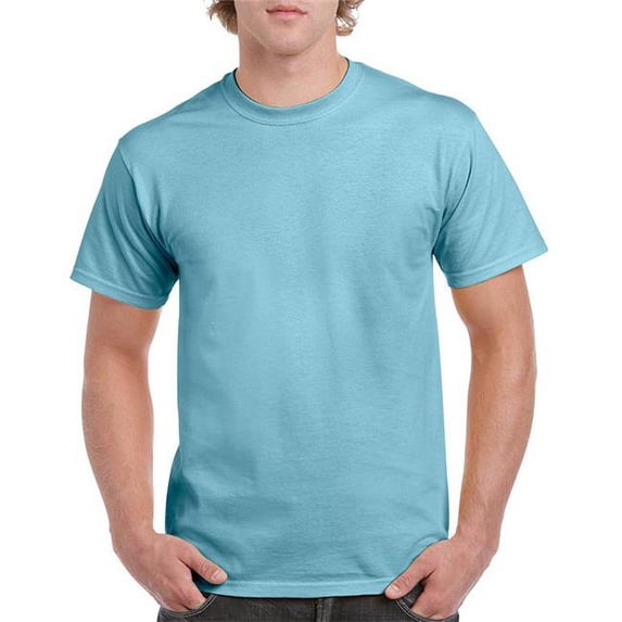 Heavy Cotton Sky Adult T-Shirt, 2X - Case of 12