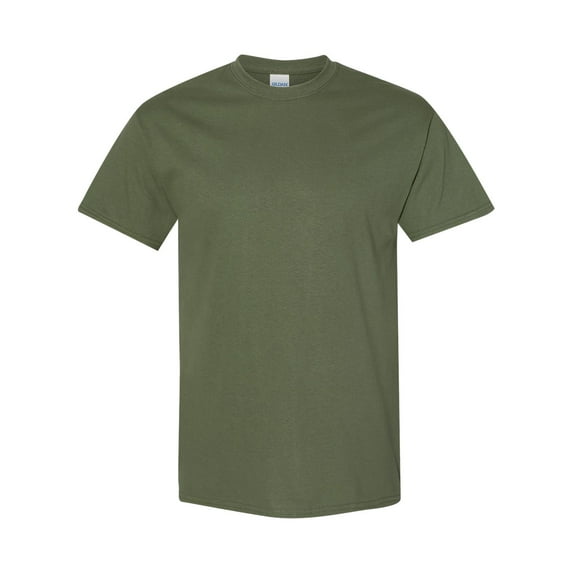 Heavy Cotton T-Shirt, 2XL, Military Green