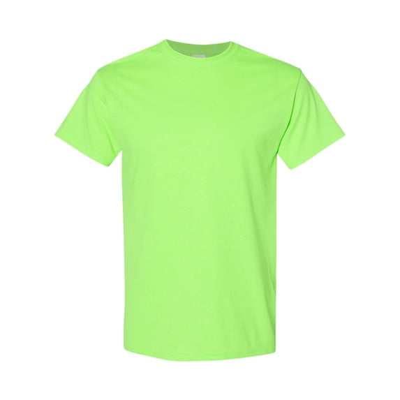 Heavy Cotton T-Shirt, 2XL, Neon Green