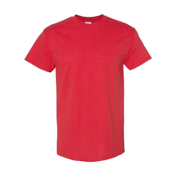 Heavy Cotton T-Shirt, 5XL, Red