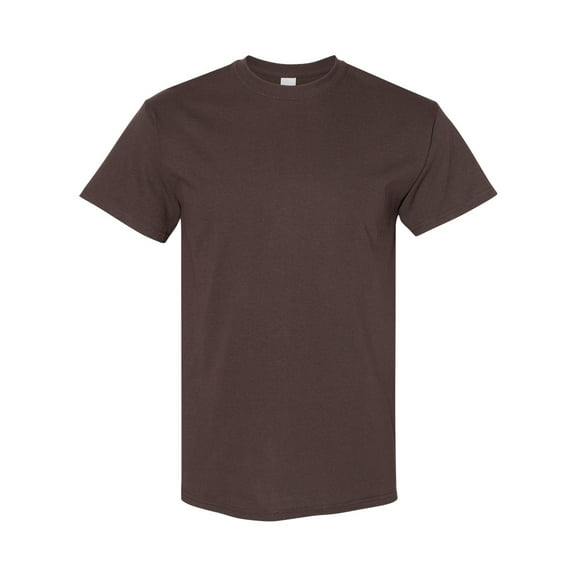 Heavy Cotton T-Shirt, L, Dark Chocolate